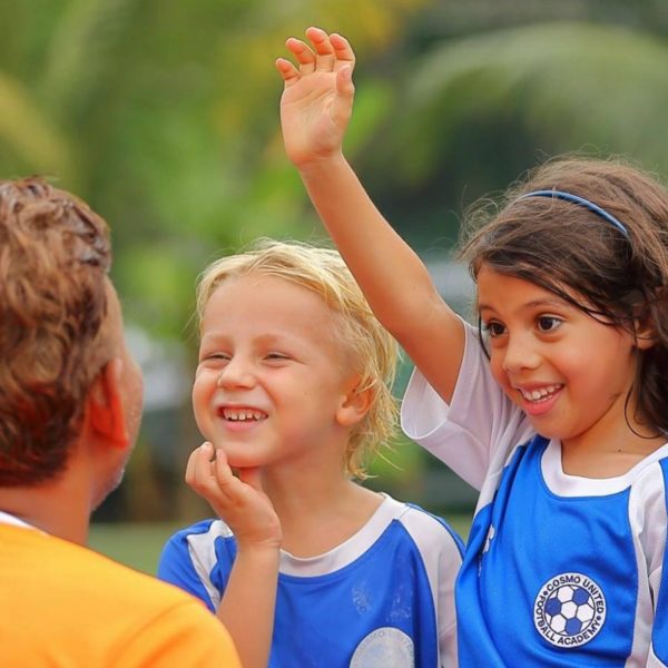 Happy Children At Cosmo United Football Academy Singapore