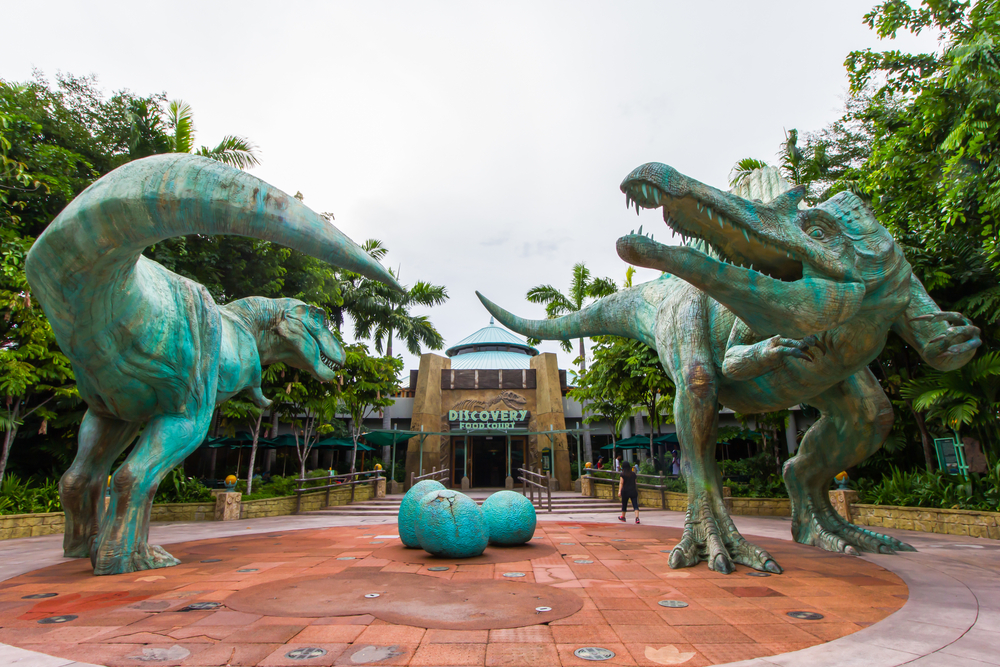 Where to find dinosaurs in Singapore - exhibitions, museums, parks.