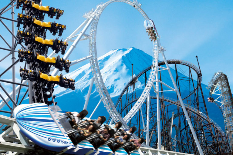 Fuji Q Highland Themepark In Japan