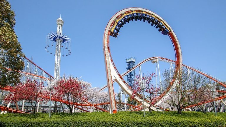 Nagashima Resort Theme Park Nagoya Japan