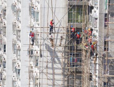 hong kong bamboo scaffolding